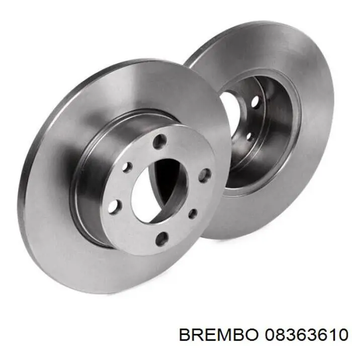 Диск переднього гальма Brembo 08363610 ціна, від 17.36 USD