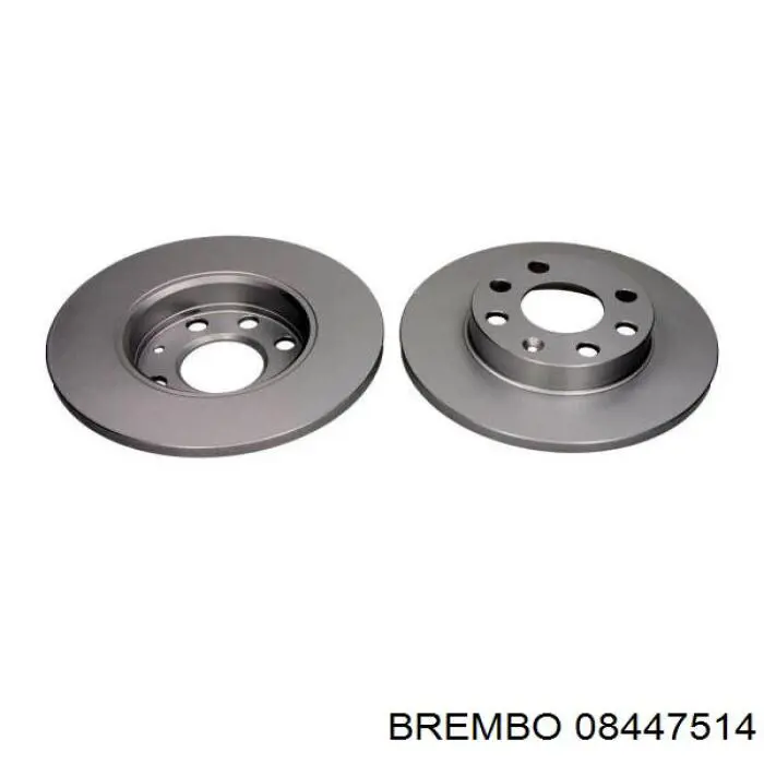 Диск переднього гальма Brembo 08447514 ціна, від 21.01 USD