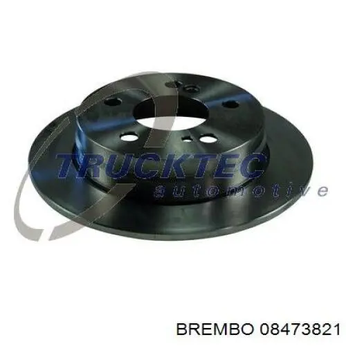 Купити 08473821 Brembo Диск заднього гальма