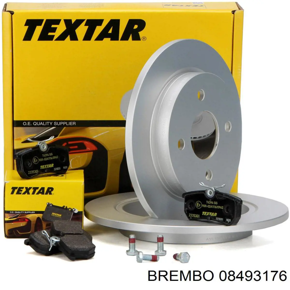 Задні дискові гальма Brembo 08493176 ціна, від 46.01 USD