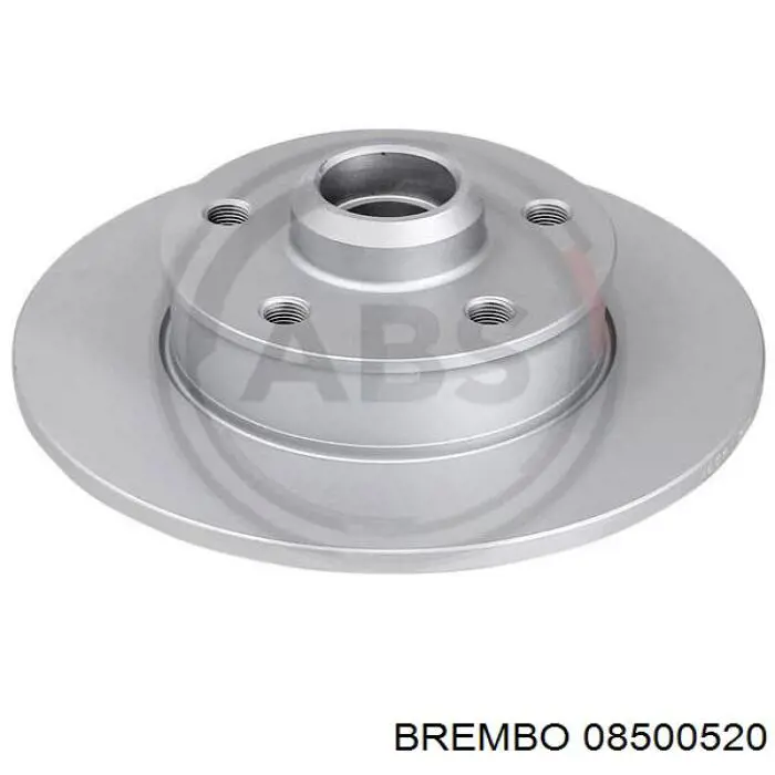 08500520 Brembo диск гальмівний задній