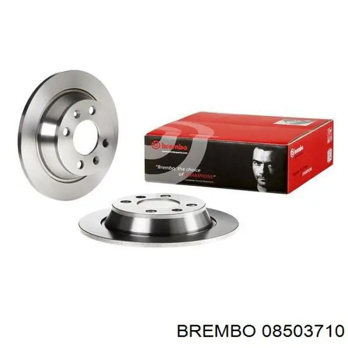 08503710 Brembo диск гальмівний задній
