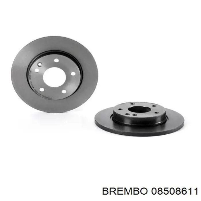 08508611 Brembo диск гальмівний передній