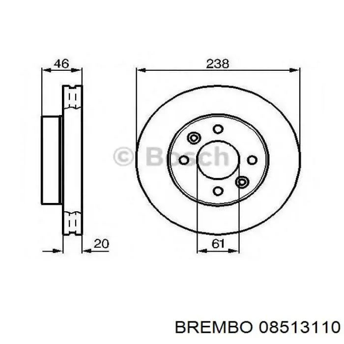 Диск переднього гальма Hart 214292 ціна, від 26.63 USD