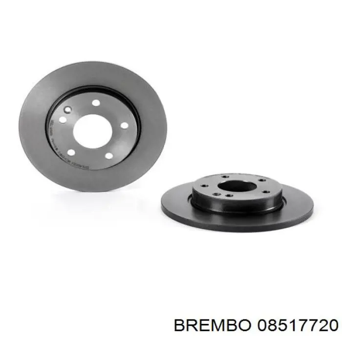 08517720 Brembo диск гальмівний передній