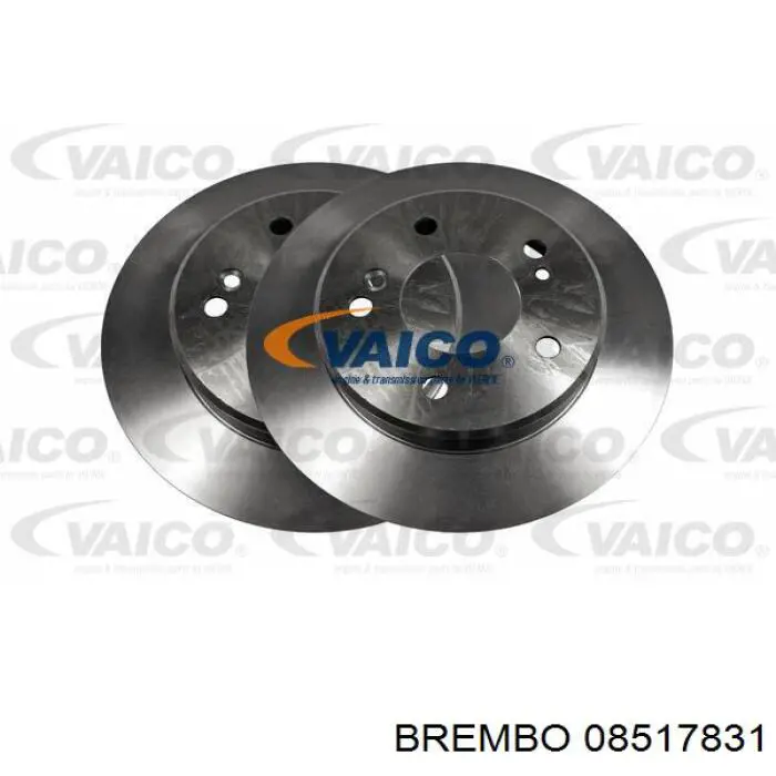 Задні дискові гальма Brembo 08517831 ціна, від 29.66 USD