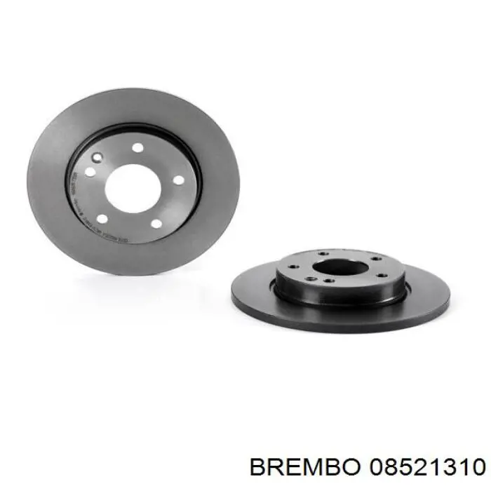 08521310 Brembo диск гальмівний задній