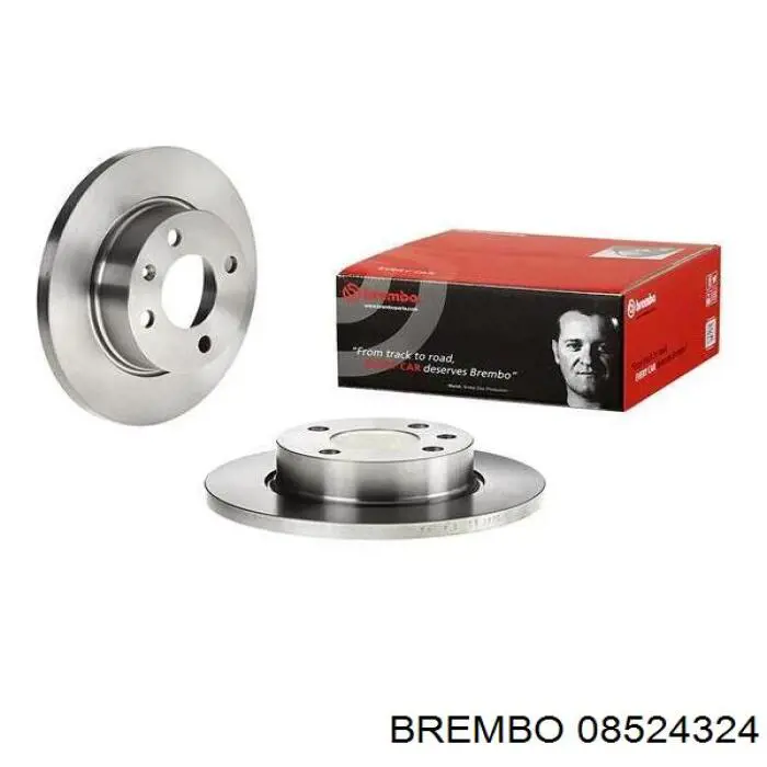 08524324 Brembo диск гальмівний передній