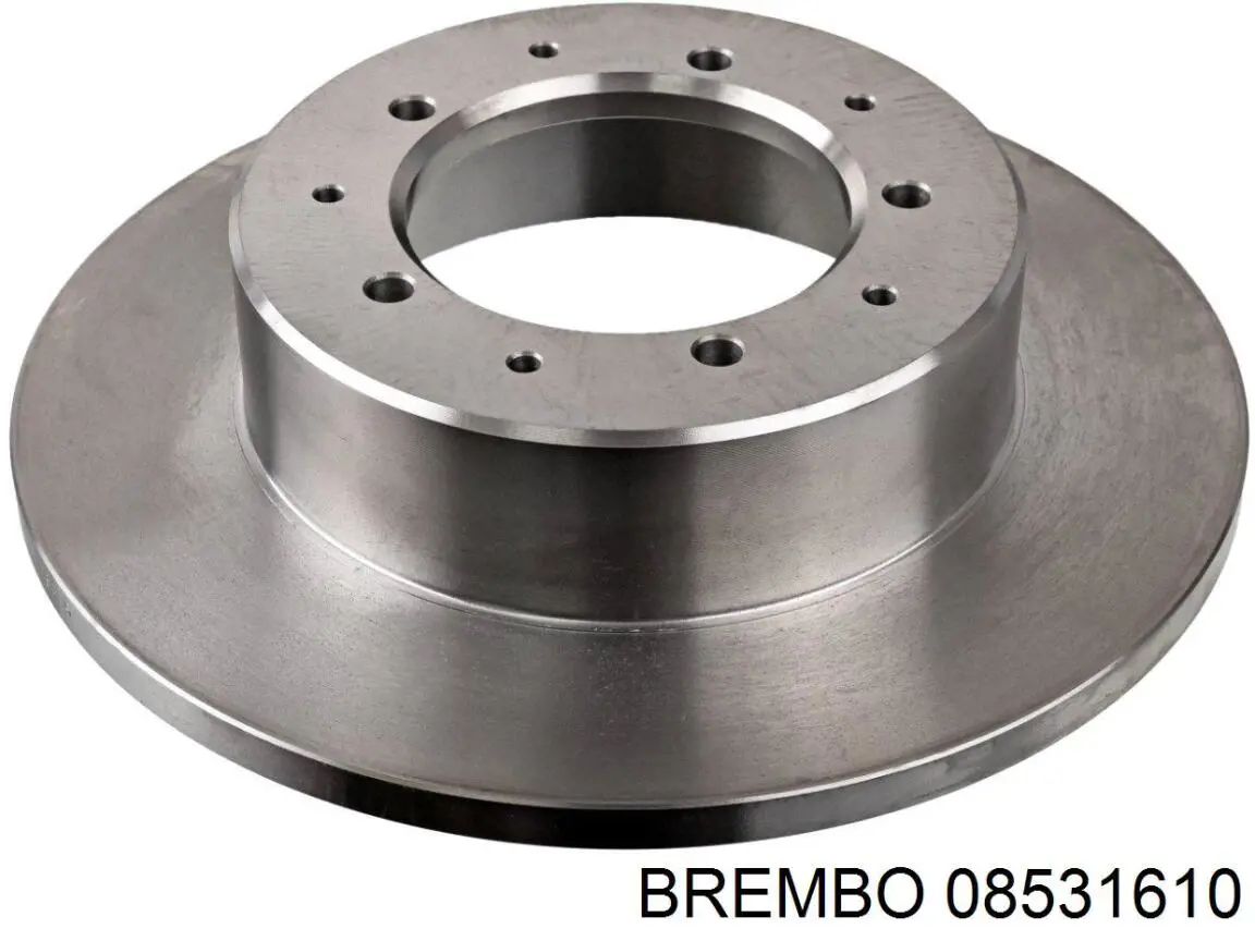 08531610 Brembo диск гальмівний задній