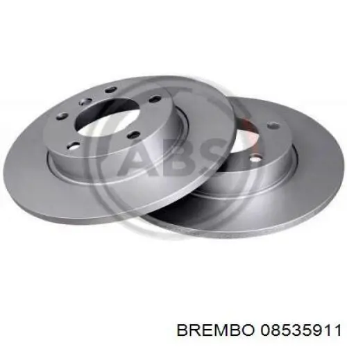 Купити 08535911 Brembo Ротор гальмівний