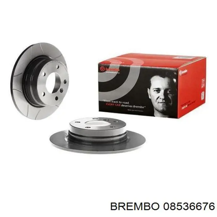 08536676 Brembo диск гальмівний задній
