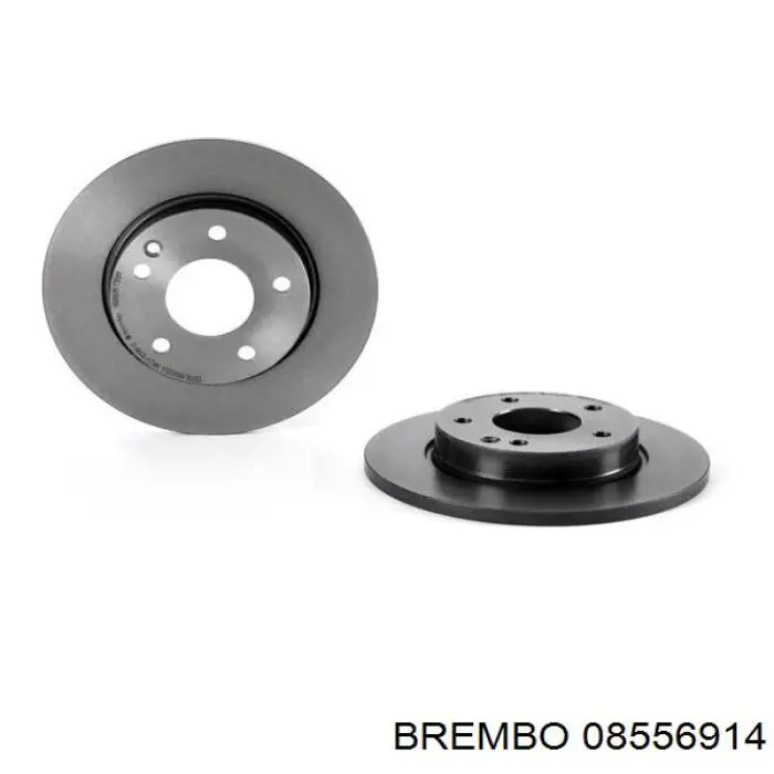 Диск гальмівний задній 08556914 Brembo