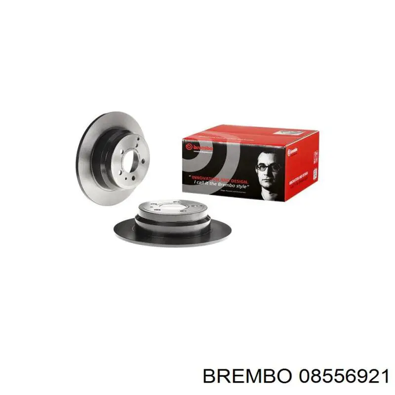 08556921 Brembo диск гальмівний задній