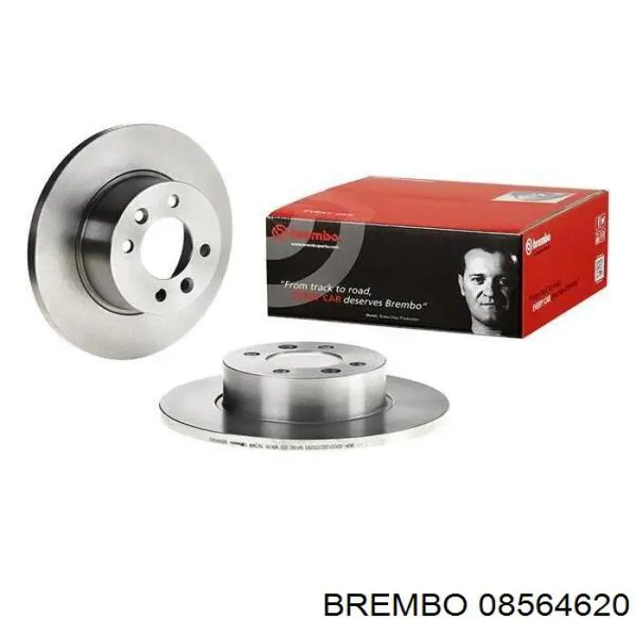 08564620 Brembo диск гальмівний задній