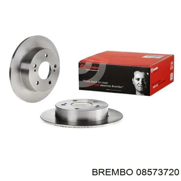 Купити 08573720 Brembo Диск заднього гальма