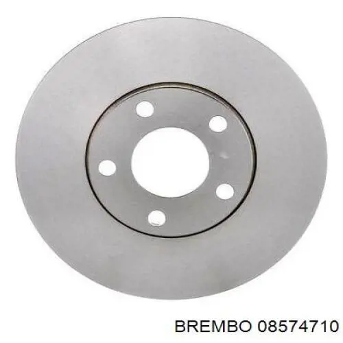 08574710 Brembo диск гальмівний передній