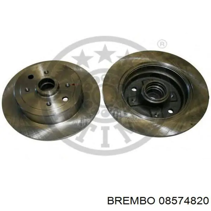 Задні дискові гальма Brembo 08574820 ціна, від 26.22 USD