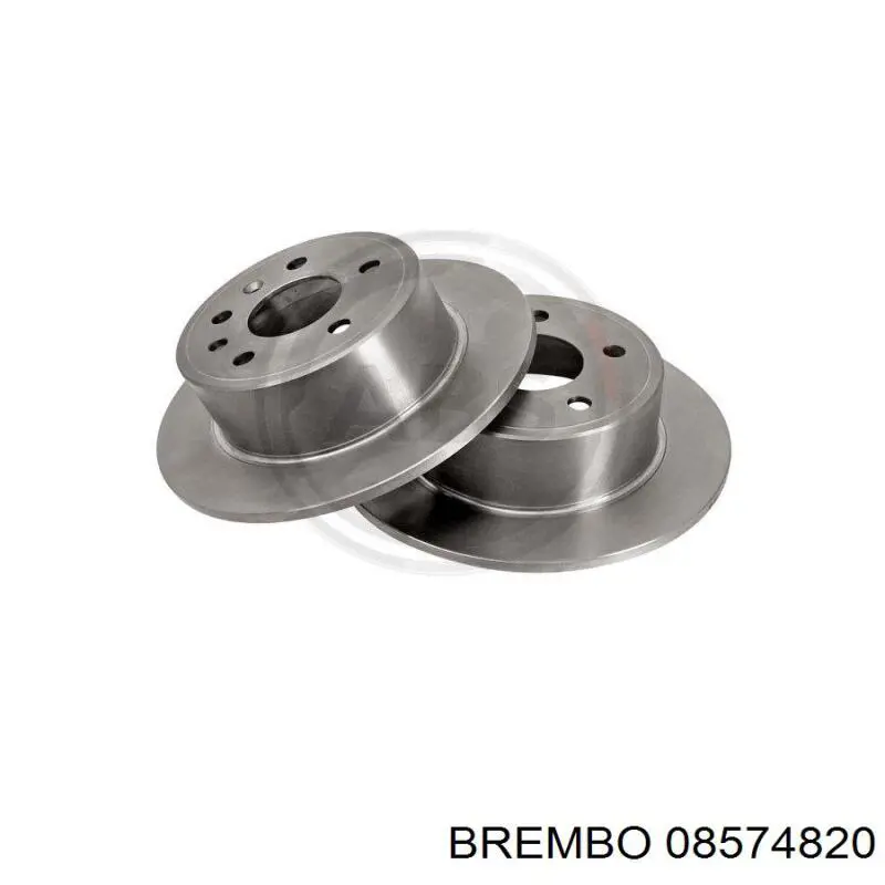 Диск гальмівний задній Brembo 08574820