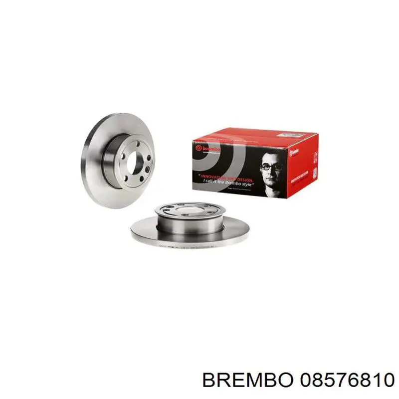 Гальмівні диски передні 08576810 Brembo