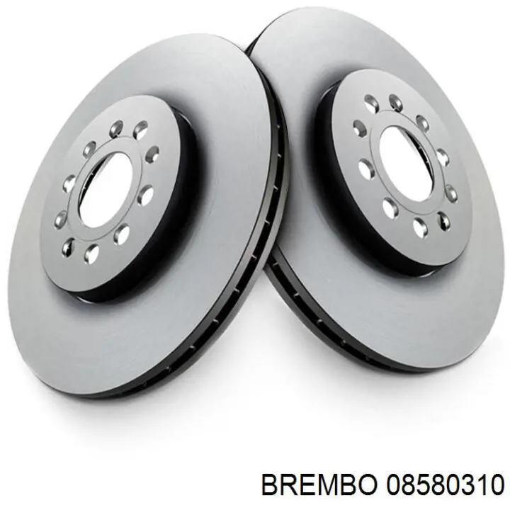 Диск гальмівний задній Brembo 08580310