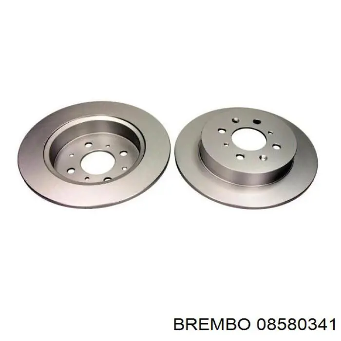 08580341 Brembo Дискові гальма