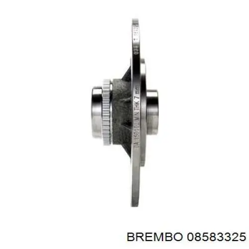 Купити 08583325 Brembo Диск заднього гальма