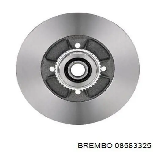 Диск гальмівний задній Brembo 08583325