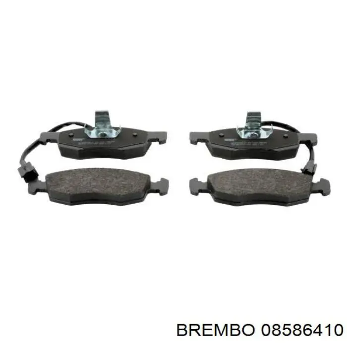 Гальмівні диски передні 08586410 Brembo