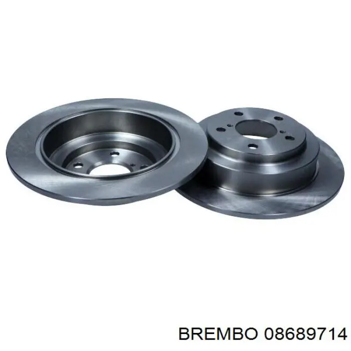 Купити 08689714 Brembo Диск заднього гальма