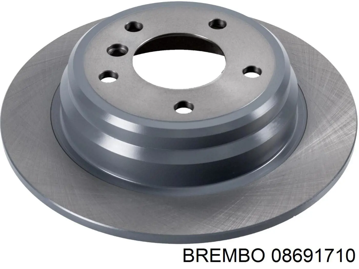 Купити 08691710 Brembo Диск заднього гальма
