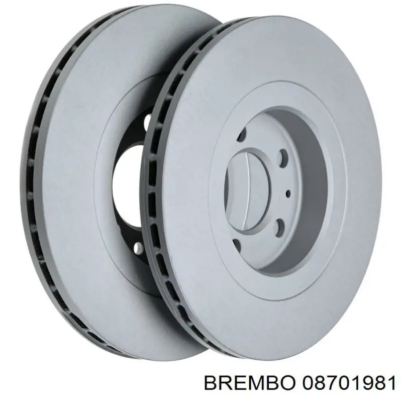 Гальмівні диски 08701981 Brembo