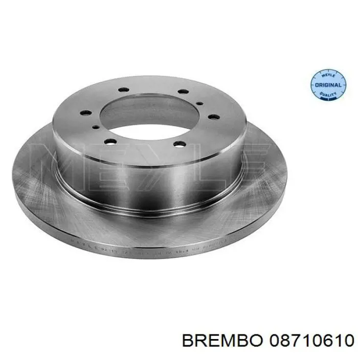 Гальмівні диски 08710610 Brembo