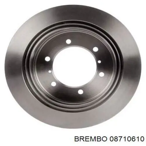 08710610 Brembo Дискові гальма