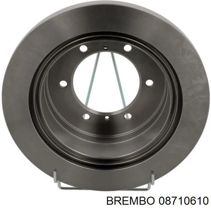 Диск гальмівний задній Brembo 08710610