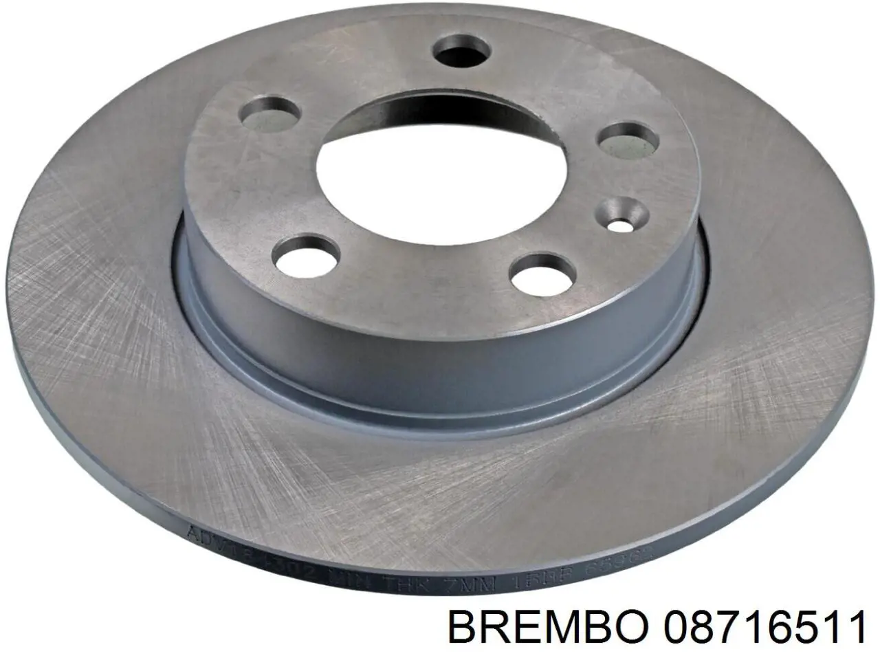 Купити 08716511 Brembo Диск заднього гальма