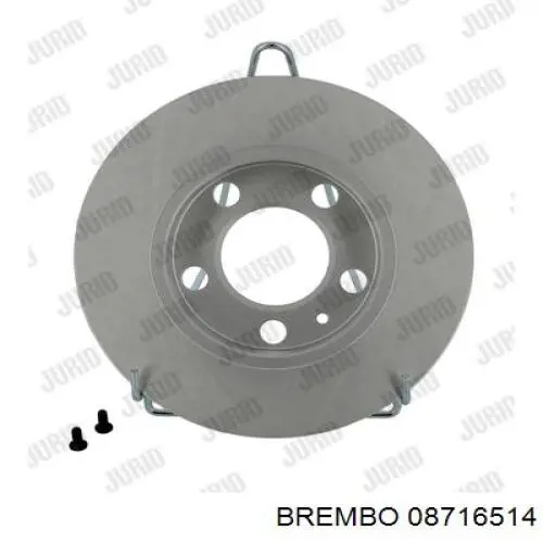 08716514 Brembo Дискові гальма