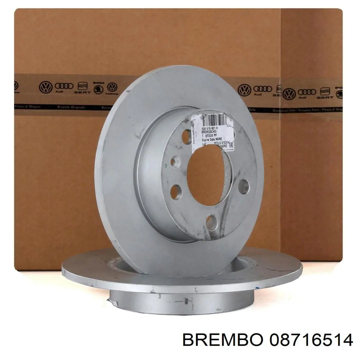 Гальмівні диски 08716514 Brembo
