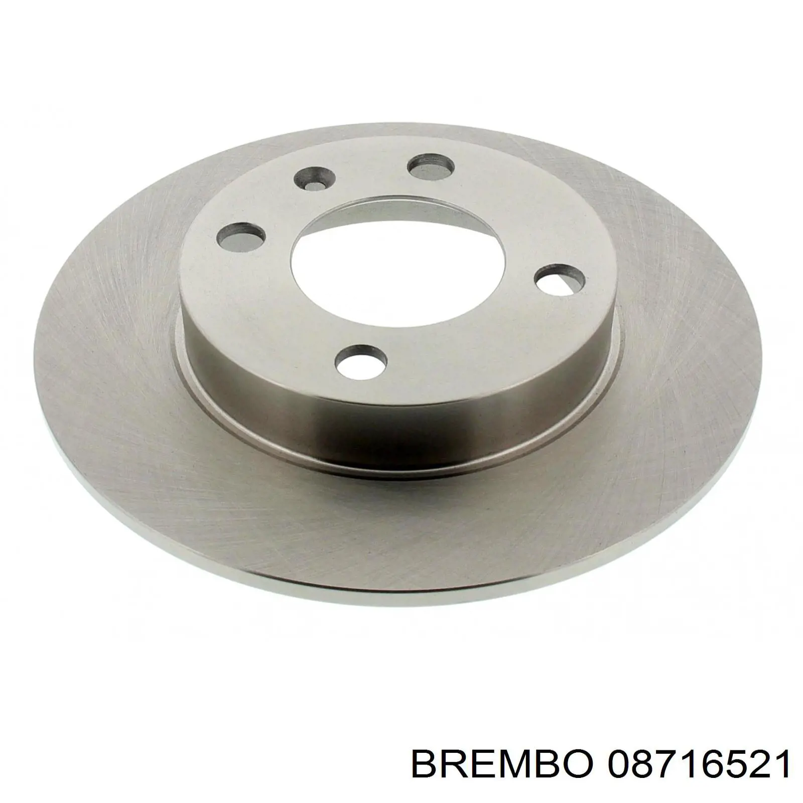Купити 08716521 Brembo Диск заднього гальма
