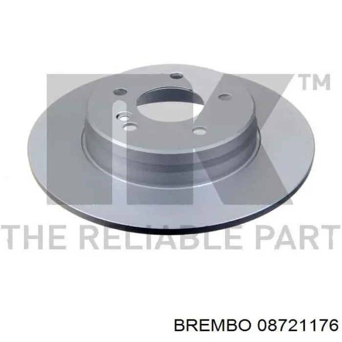 Диск гальмівний задній 08721176 Brembo