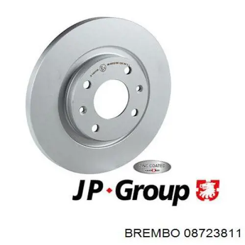 Диск переднього гальма Brembo 08723811 ціна, від 30.64 USD