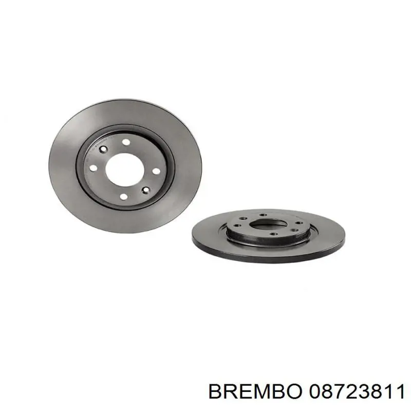 08723811 Brembo диск гальмівний передній