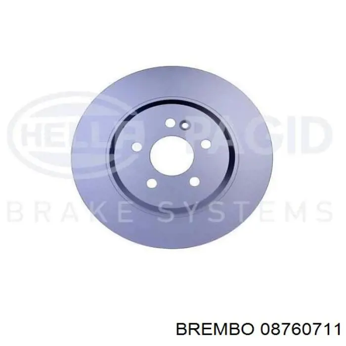 08760711 Brembo Дискові гальма