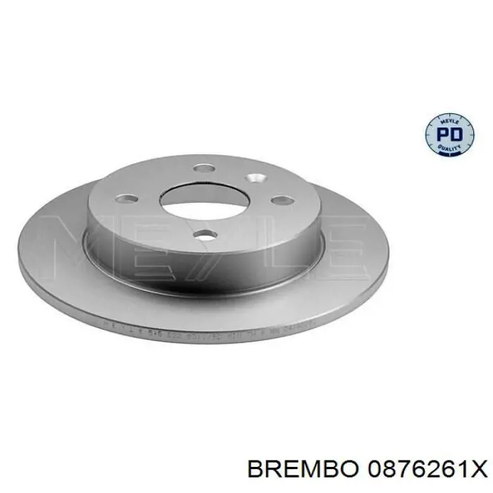 0876261X Brembo Дискові гальма