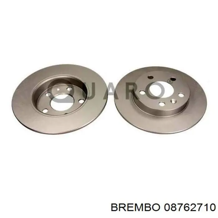Купити 08762710 Brembo Диск заднього гальма
