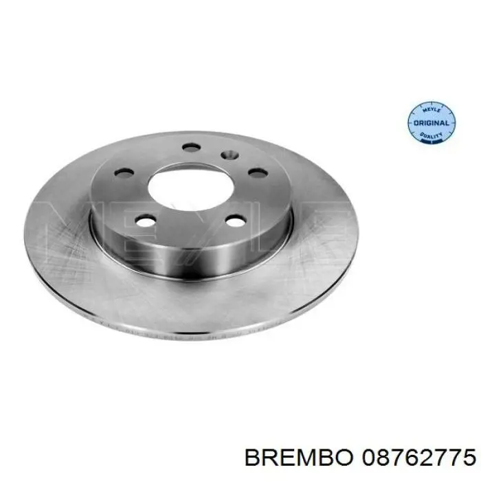 Купити 08762775 Brembo Диск заднього гальма