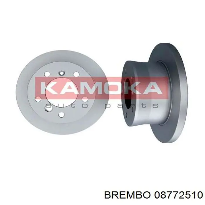 Купити 08772510 Brembo Диск заднього гальма