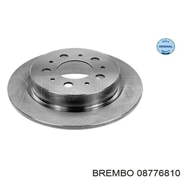 Купити 08776810 Brembo Диск заднього гальма