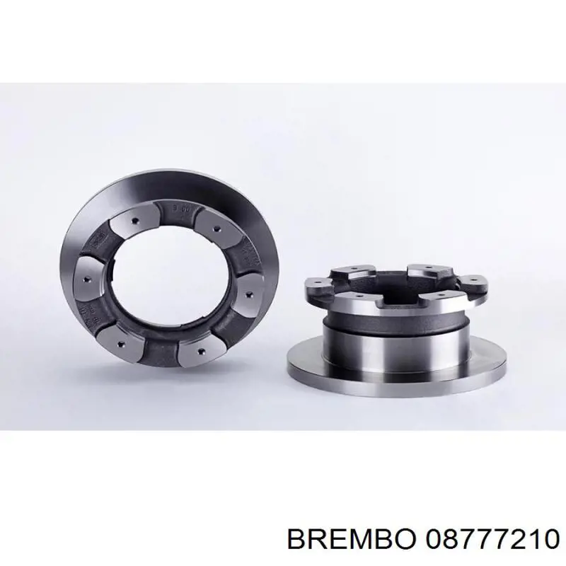 Купити 08777210 Brembo Диск заднього гальма