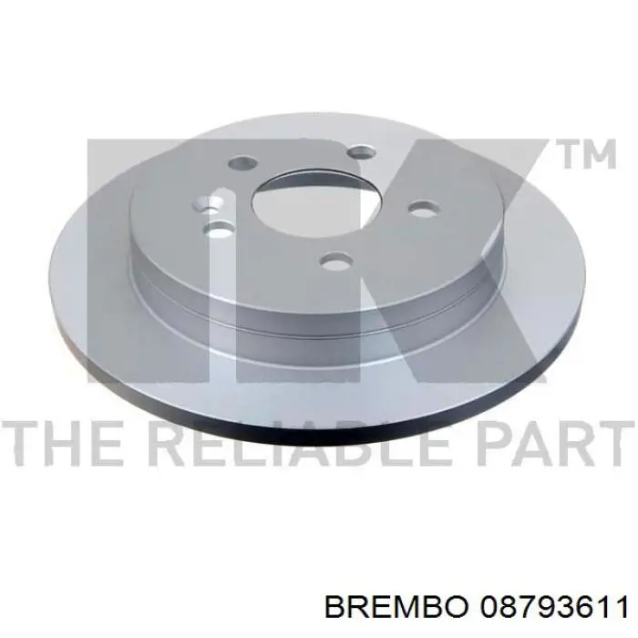Задні дискові гальма Brembo 08793611 ціна, від 32.20 USD