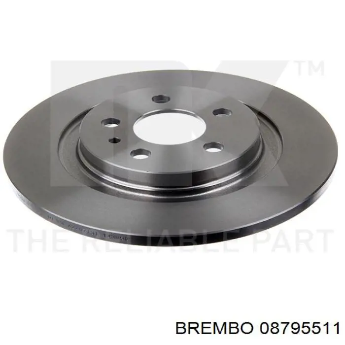 Гальмівні диски 08795511 Brembo